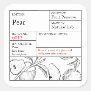 Zwart & Wit Apotheek Peer label
