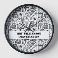 zwart-wit Architectural Blueprint Engineer