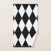 Zwart-wit Bad Handdoek (Handdoek)