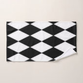 Zwart-wit Bad Handdoek (Handdoek)