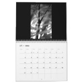 Zwart-wit Bamboo Zen 2025 Kalender (Mar 2026)