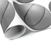 Zwart-wit basketbal inpakpapier (Rol Hoek)