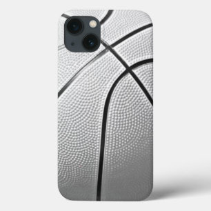 Zwart-wit Basketball iPhone 13 Hoesje