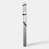 Zwart-wit Basketball Case-Mate iPhone Case (Achterkant / Links)