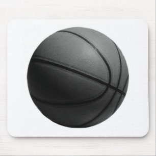 Zwart-wit Basketball Muismat