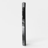 Zwart-wit beeld van de Vrijheid New York Case-Mate iPhone Case (Achterkant/links)