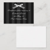 Zwart-wit behuizing Kaart (Voorkant / Achterkant)