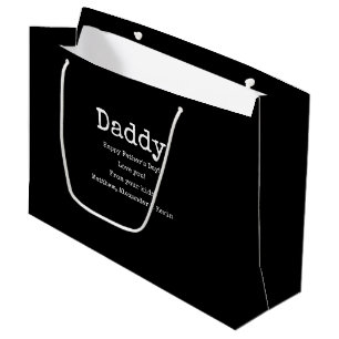 Zwart-wit bericht van uw Kinderen Groot Cadeauzakje