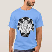 zwart-wit, bevroren t-shirt (Voorkant)