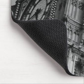 Zwart & Wit Big Ben Clock Tower Reizen Europa Muismat (Hoek)