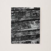 zwart-wit bomen rondom puzzel (Verticaal)