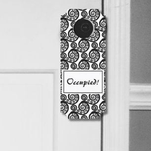 zwart & wit botanisch varenblad
