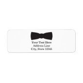 Zwart & Wit Bow Stropdas Tuxedo Boys Party Etiket (Voorkant)
