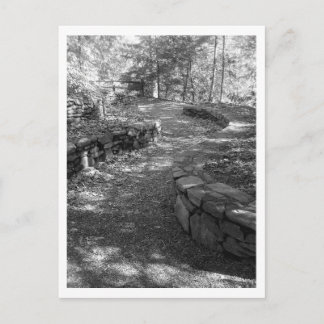 Zwart-wit Briefkaart