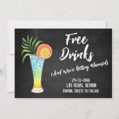 Zwart-wit bruiloft Save The Date Kaart (Voorkant)