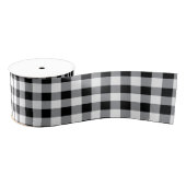 Zwart-wit Buffalo Check lint (Spoel)