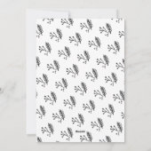 Zwart-wit Buffel Check Bruin Kraft CHEER Feestdagenkaart (Achterkant)