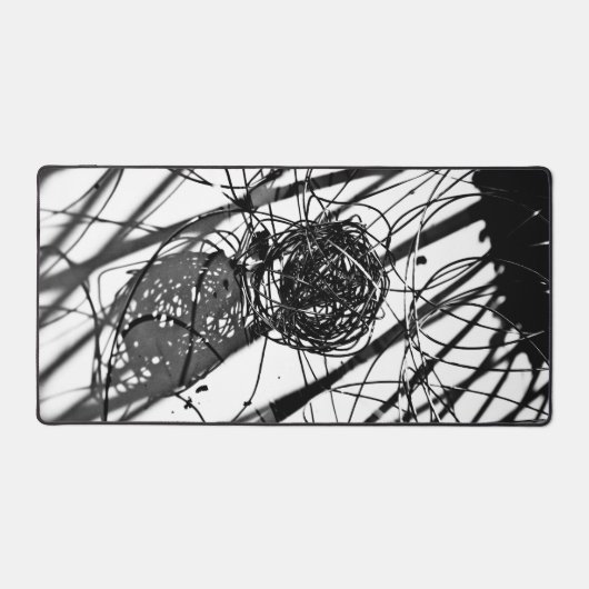 Zwart-wit Bureaumat (Voorkant)