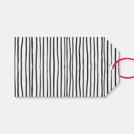 Zwart-wit Cadeaulabel