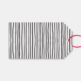 Zwart-wit Cadeaulabel