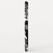 Zwart-wit Camouflage afdrukpatroon Case-Mate iPhone Case (Achterkant/links)