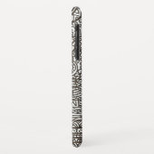 Zwart-wit Case-Mate iPhone Case (Achterkant/links)