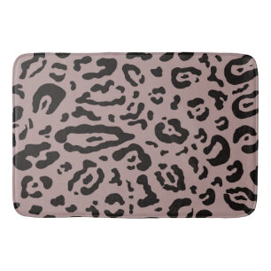 Zwart & Wit Cheetah Luipaard Dierenprint Badmat
