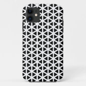 Zwart-wit Chevron Pattern Case-Mate iPhone Case (Achterkant)
