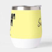 Zwart-wit  Chicken Mom gepersonaliseerd (Links)