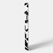 Zwart-wit Cool Bright Little Guitar Rocker Case-Mate iPhone Case (Achterkant / Links)