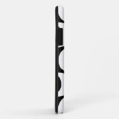 zwart-wit copacabana, RJ Case-Mate iPhone Case (Achterkant/rechts)