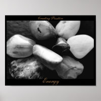 Zwart-wit/ Creëer Poster voor positieve energie