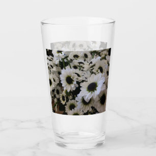Zwart-wit Daisy Glas