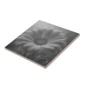 Zwart-wit Daisy Tegeltje (Zijkant)