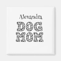 Zwart-wit Dalmatische Hond Mama