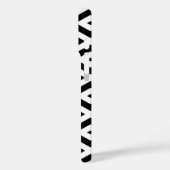 Zwart-wit diamantpatroon Case-Mate iPhone case (Achterkant / Links)