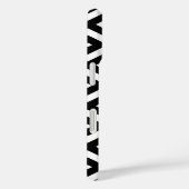 Zwart-wit diamantpatroon Case-Mate iPhone case (Achterkant / Rechts)
