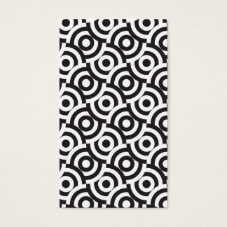 Zwart-wit doelen visitekaartje