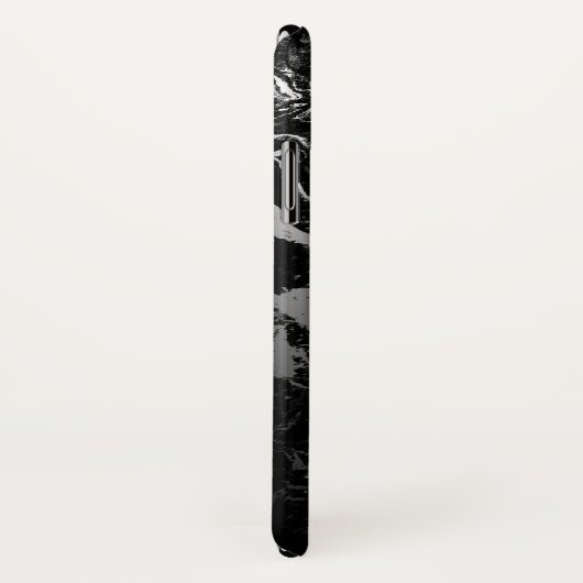 zwart-wit draaimolen Case-Mate iPhone case (Achterkant / rechts)