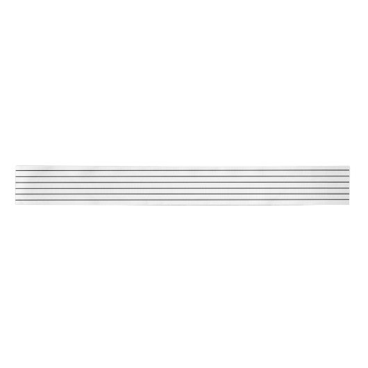 Zwart-wit dunne speldstrepen lint (Voorkant)