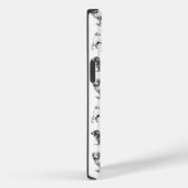 Zwart-wit  duogpatroon Case-Mate iPhone case (Achterkant / Rechts)