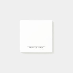 Zwart Wit Eenvoudig Eenvoudig Minimalistisch Post-it® Notes