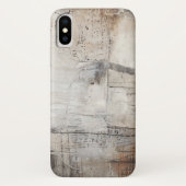 Zwart wit en Bronze Case-Mate iPhone Case (Achterkant)