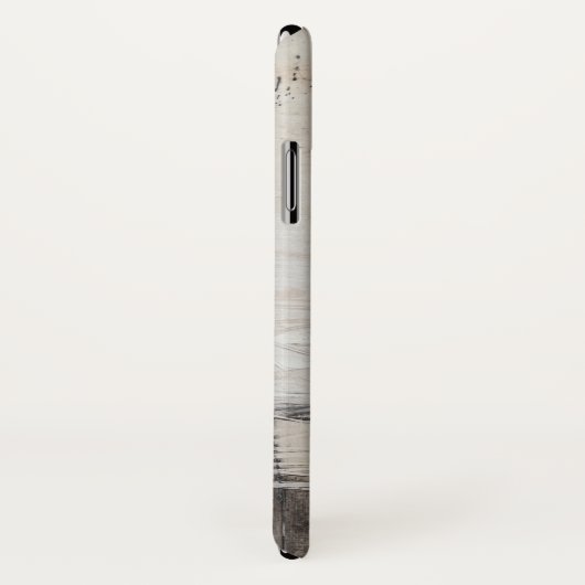 Zwart wit en Bronze Case-Mate iPhone Case (Achterkant / rechts)
