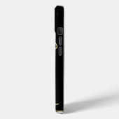 Zwart, wit en goud wervelen Case-Mate iPhone case (Achterkant / Links)