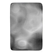 Zwart, wit en Grijs Marmered Abstract Badmat (Voorkant Verticaal)