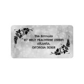 Zwart-wit Etiket (Voorkant)