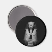 Zwart-wit farao koning magneet (Voorkant / Achterkant)