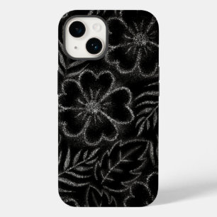 Zwart-wit flessenpatroon Case-Mate iPhone 14 hoesje