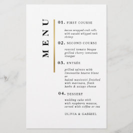 Zwart-wit. Formele eenvoudige Typografische bruilo